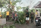 Sinergitas-Polisi-bersama-TNI-di-Kediri,-Gelar-Baksos-Bantu-Warga-Terdampak-Bencana-Alam