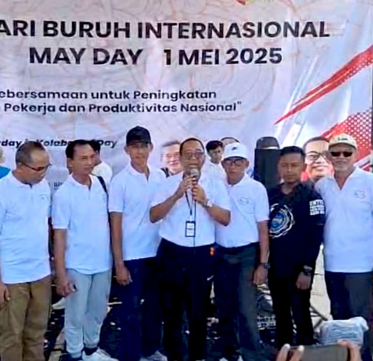 JJS Hari Buruh di Jember Berlangsung Aman Lancar, APINDO Sampaikan Apresiasi Polres Jember dan SPSI
