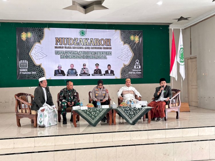 Densus 88 Gandeng Ulama MUI Cirebon Perkuat Benteng Masyarakat dari Paham Radikal
