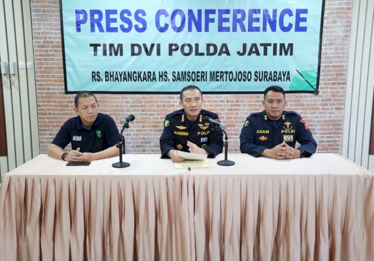 Tim DVI Polda Jatim Telah Berhasil Identifikasi 55 Jenazah Santri Ponpes Al Khoziny Sidoarjo